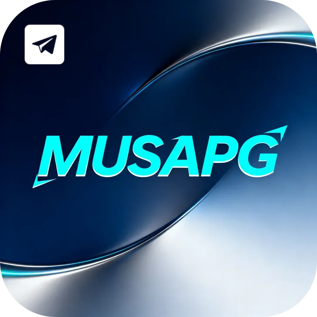 Canal oficial da musapg no Telegram